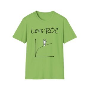 Funny Data Science Graph Softstyle T-Shirt - Let's Rock - Image 5