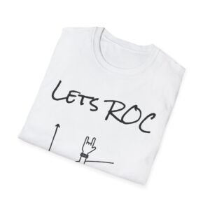 Funny Data Science Graph Softstyle T-Shirt - Let's Rock - Image 4