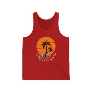 Tank Top Son of the Beach Sun and Beach Design - Image 9