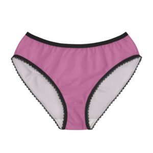 Underwear Briefs Jewish Humor 'Groyse Metzie' Light Pink Women's - Image 1