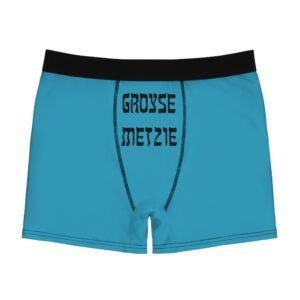 Funny Men's Boxer Briefs 'Groyse Metzie' Jewish Yiddish Humor - Image 1